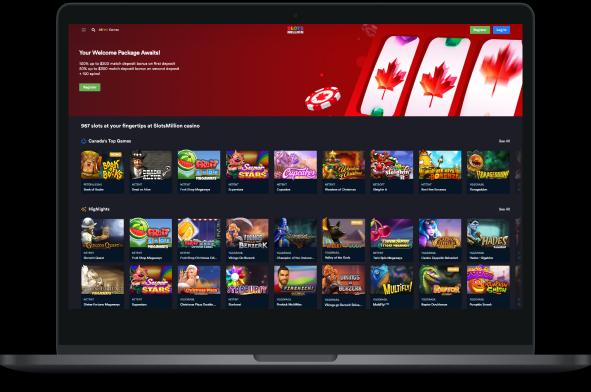 Slots Million Desktop